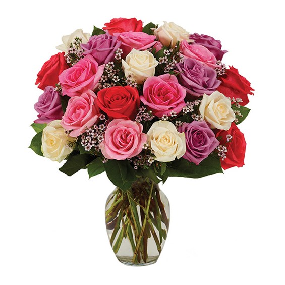 2 Dozen Pastel Roses 2 Dozen Pastel Roses